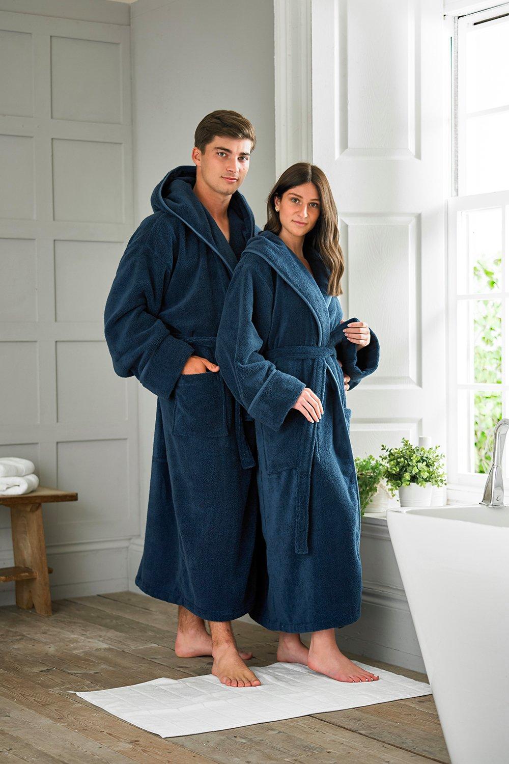Ultimate Supersoft Luxury Towel Hooded Bath Robe